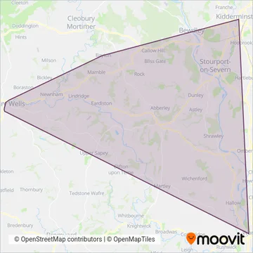 Yarranton Brothers coverage area map