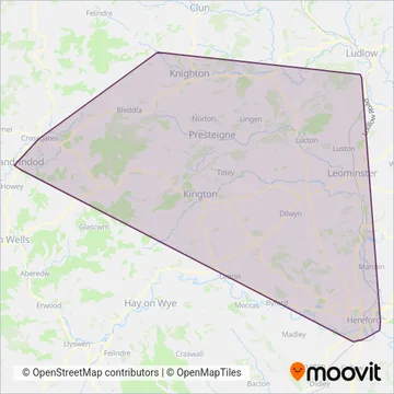 Sargeants Brothers coverage area map
