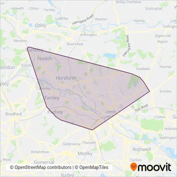 Squarepeg coverage area map