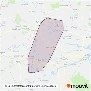 Thornes Independent Ltd coverage area map