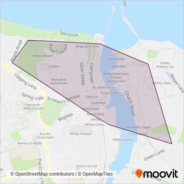 Coastal and Country Coaches coverage area map