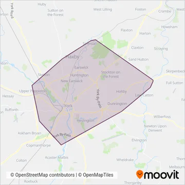 First York coverage area map