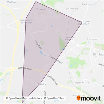 Coopers Tours coverage area map
