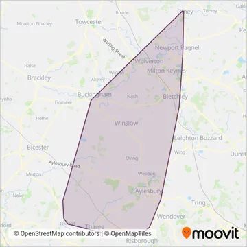 Z & S Transport coverage area map