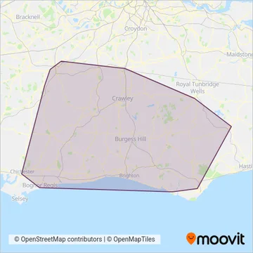 Compass Travel coverage area map