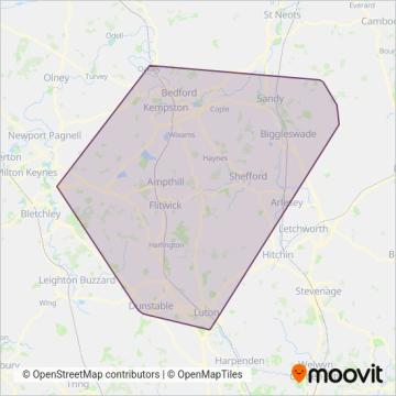 Grant Palmer coverage area map