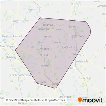 Grant Palmer coverage area map