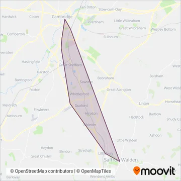 C G Myall & Son coverage area map