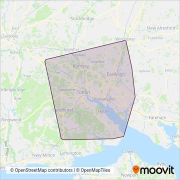 Bluestar coverage area map