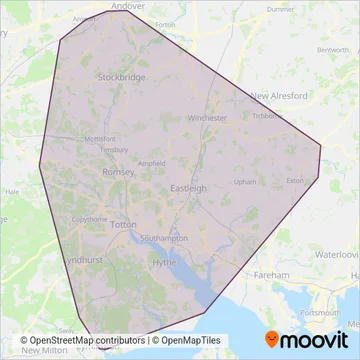 Bluestar coverage area map