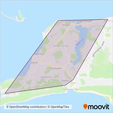 FYTbus coverage area map