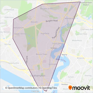 Uni-Link coverage area map