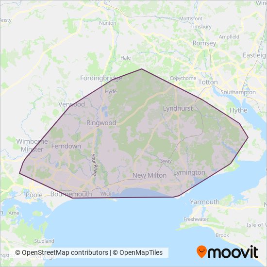 morebus coverage area map
