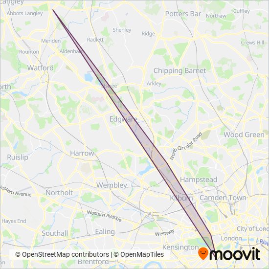 easyBus coverage area map