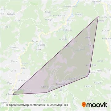 Empresa Acebras Rico coverage area map