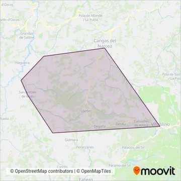 Busnarcea coverage area map