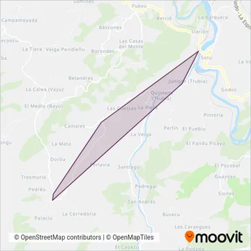 Autos Jano coverage area map