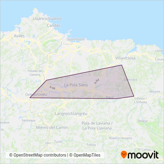 La Fresneda 2025 UTE coverage area map