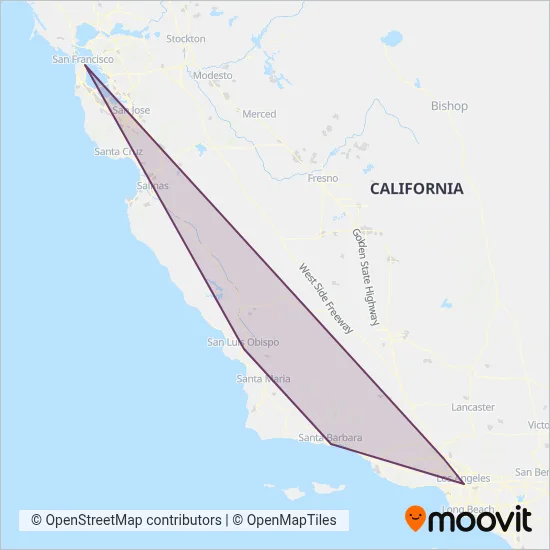 FlixBus-us coverage area map