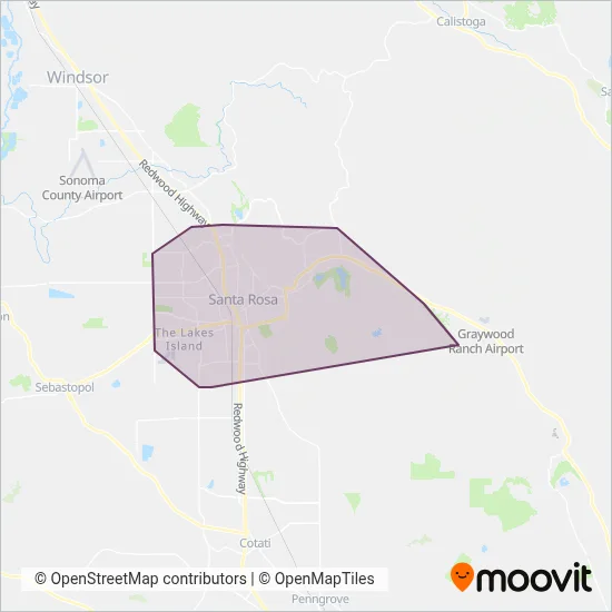 CityBus coverage area map