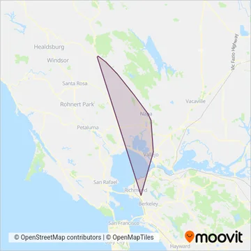 VINE coverage area map