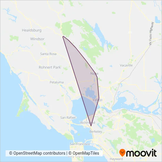 VINE coverage area map