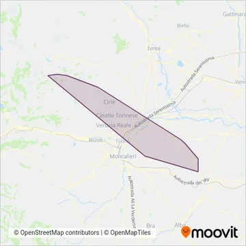 ATAV coverage area map