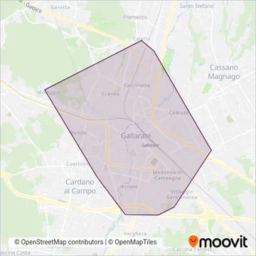 AMSC S.p.a. coverage area map