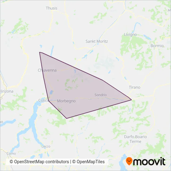 STPS coverage area map