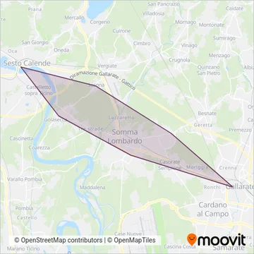 Beltramini e Gianoli coverage area map
