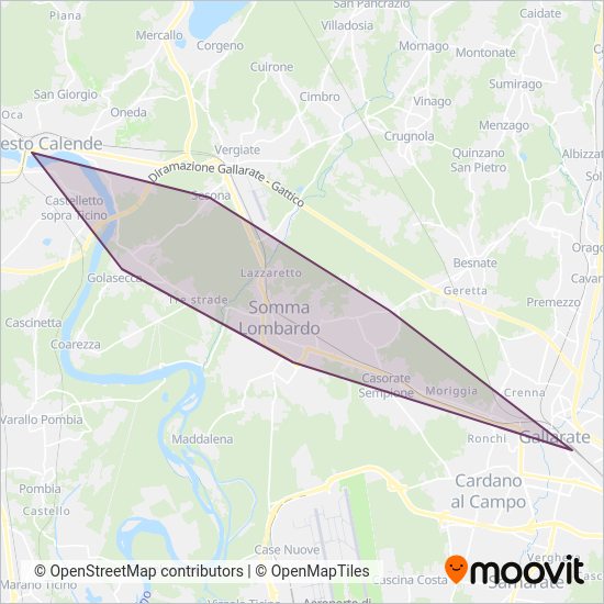 Beltramini e Gianoli coverage area map