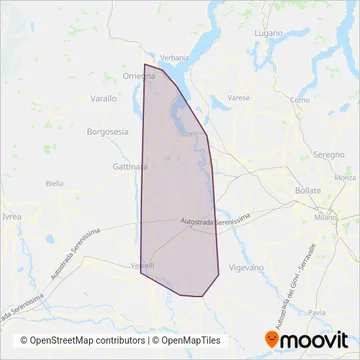 STN coverage area map