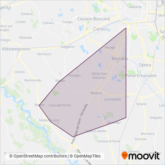 Star Mobility coverage area map