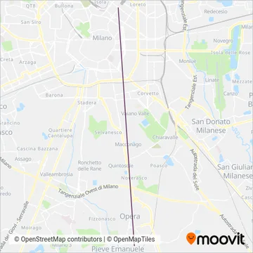 Area coperta dal servizio di Frigerio Viaggi