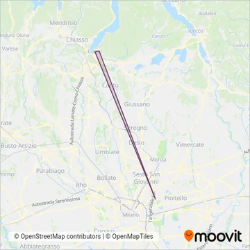 ATM (Funicular) coverage area map