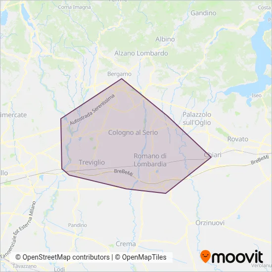 Area coperta dal servizio di SAI