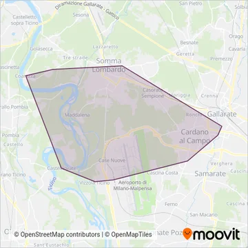 SACO coverage area map