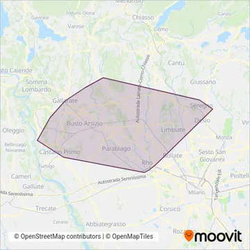 STIE coverage area map