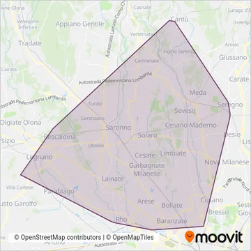 AirPullman coverage area map