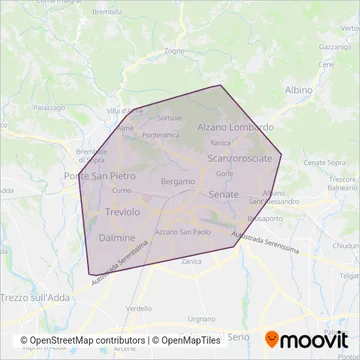 ATB (Bus) coverage area map