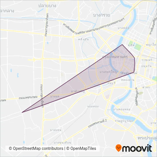 Canal Ferry (Ferry) coverage area map