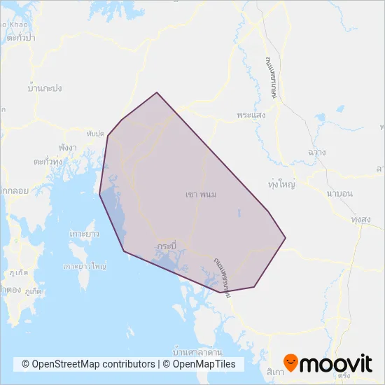 Pichet Transport Company Limited coverage area map