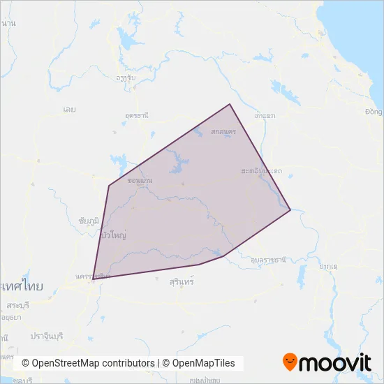 นครชัยแอร์;nakhonchaiair coverage area map