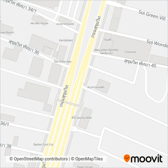 รถรุ่งเรือง;Roong Reuang Coach coverage area map