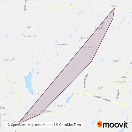 แอร์ชัยภูมิ;airchaiyaphum coverage area map