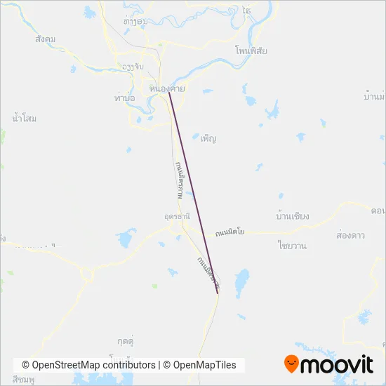 บริษัท จิรัฐกาล ทรานสปอร์ต จำกัด;Jirattakarn Transport Co., Ltd. coverage area map
