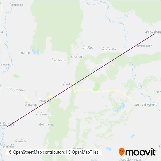 เพื่อนไทยขนส่ง;Phuean Thai Transport coverage area map