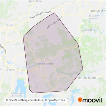 Princesa do Norte coverage area map
