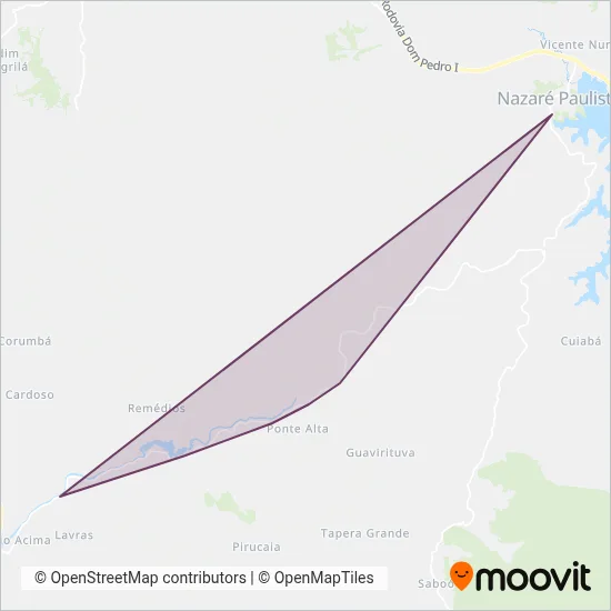 ETM Mairiporã coverage area map