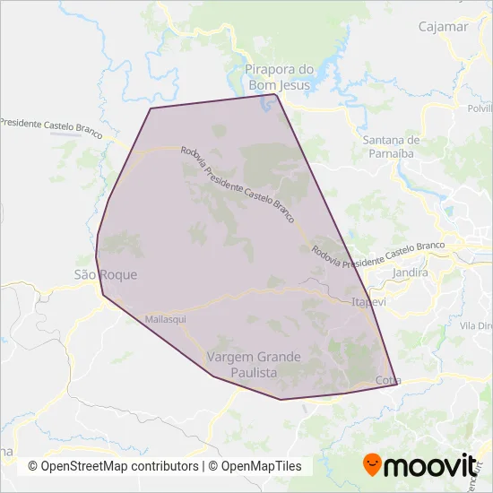 Danúbio Azul coverage area map